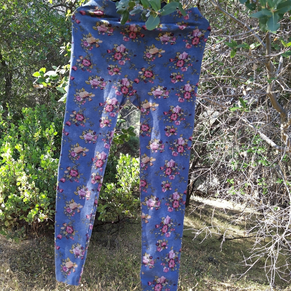 Leggins flowers
